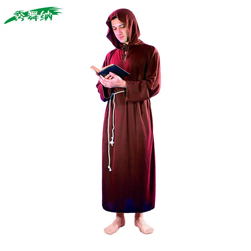 Adult Male Robin Hood Costume Halloween Masquerade Hunter Costume
