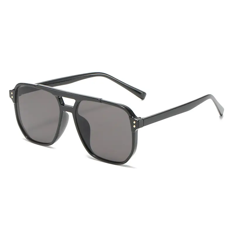 2021 Retro Black Sunglasses Men Women Export Wholesale - Image 4