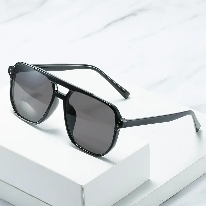2021 Retro Black Sunglasses Men Women Export Wholesale - Image 5