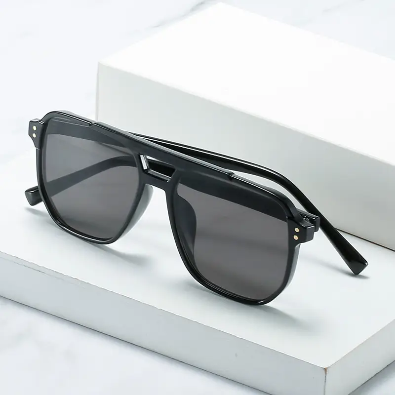 2021 Retro Black Sunglasses Men Women Export Wholesale - Image 6