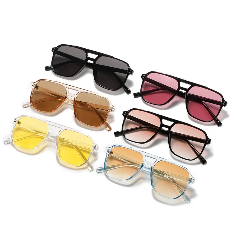 2021 Retro Black Sunglasses Men Women Export Wholesale - Image 7