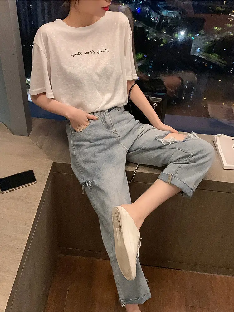 Women Backless T-Shirt Summer 2025 Harajuku Style