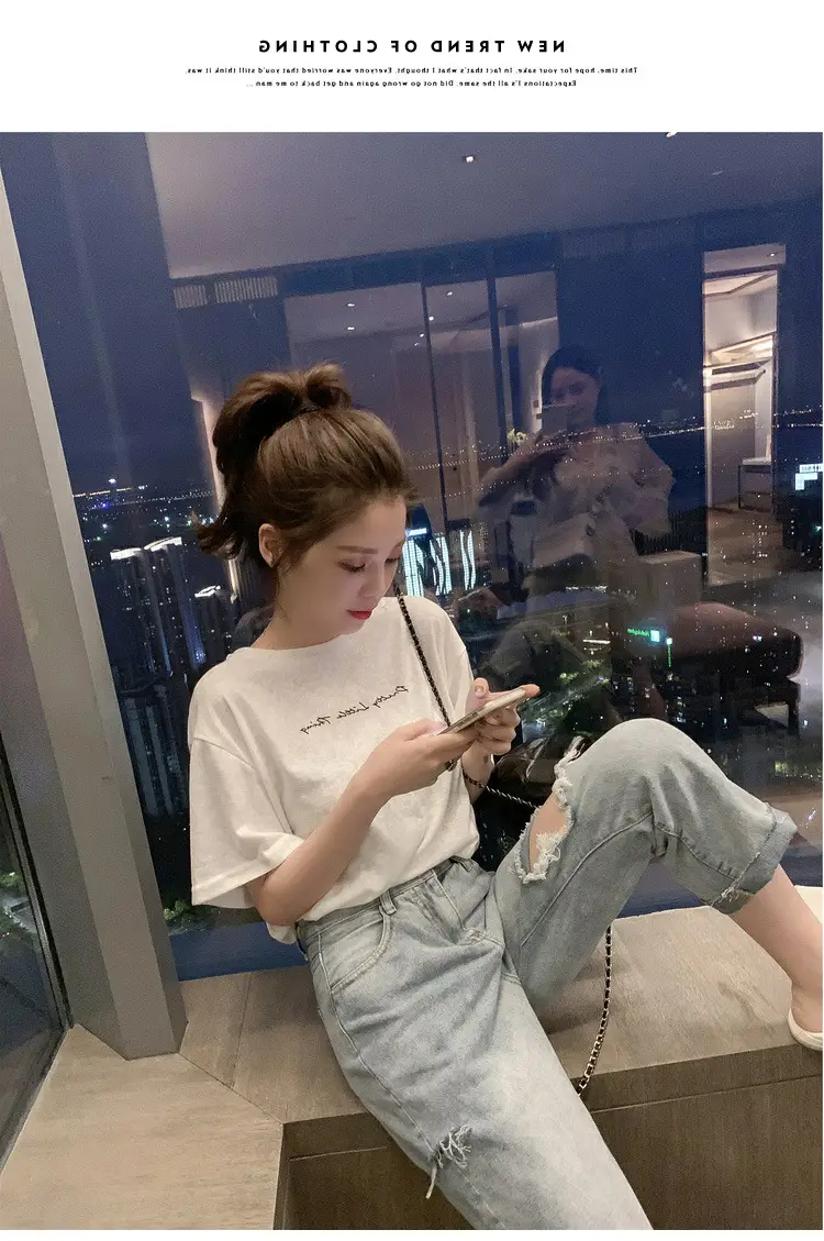Women Backless T-Shirt Summer 2025 Harajuku Style — feature 4