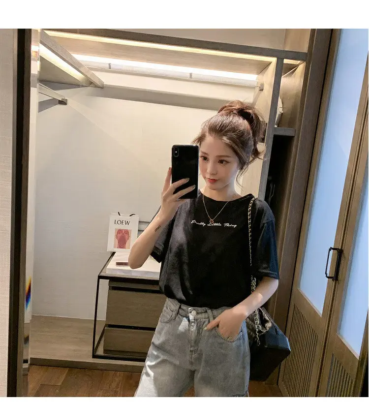 Women Backless T-Shirt Summer 2025 Harajuku Style — feature 6