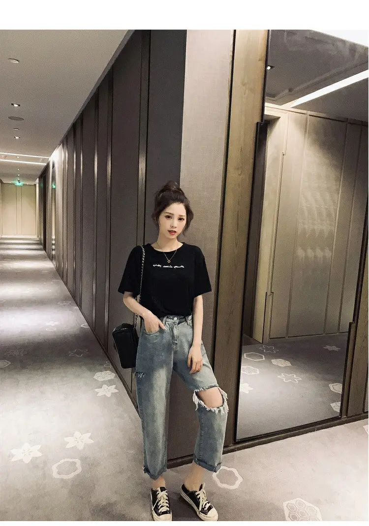 Women Backless T-Shirt Summer 2025 Harajuku Style — feature 7