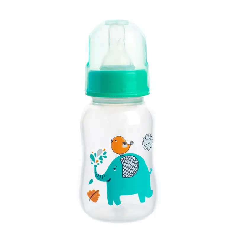 Manufacturer Wholesale Newborn Baby Bottles Food-Grade Plastic Pp Newborn Baby Bottles Anti-Colic Standard Wide-Mouth Bottles