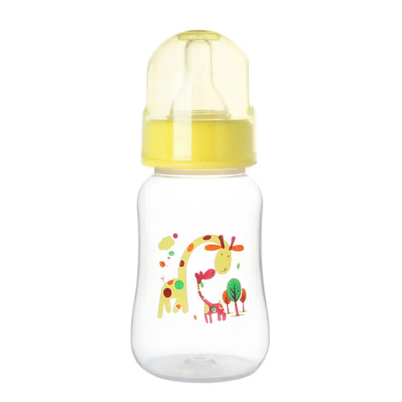 Manufacturer Wholesale Newborn Baby Bottles Food-Grade Plastic Pp Newborn Baby Bottles Anti-Colic Standard Wide-Mouth Bottles