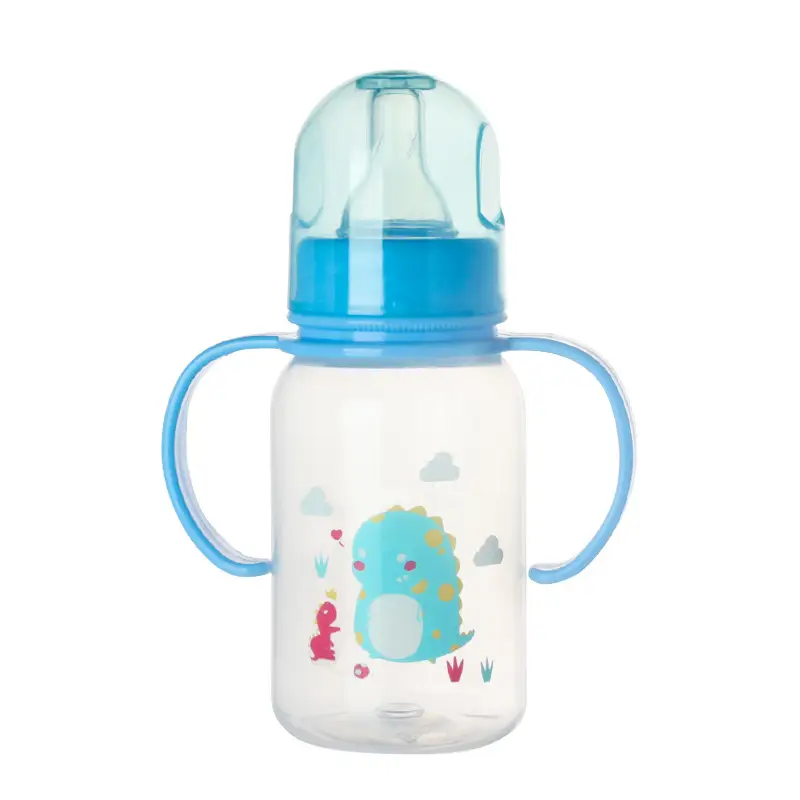 Manufacturer Wholesale Newborn Baby Bottles Food-Grade Plastic Pp Newborn Baby Bottles Anti-Colic Standard Wide-Mouth Bottles