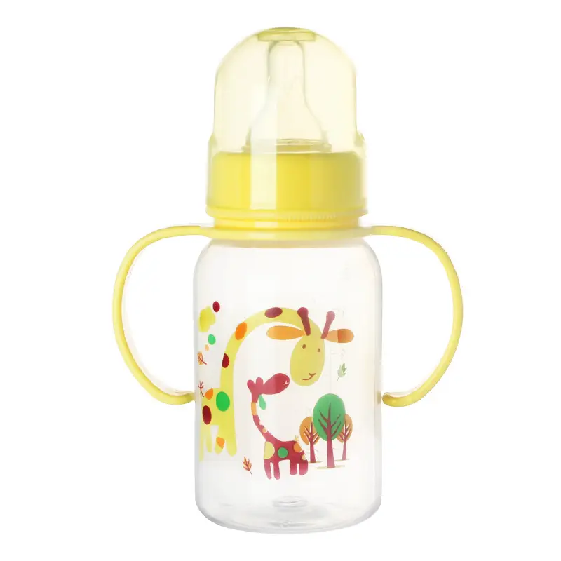 Manufacturer Wholesale Newborn Baby Bottles Food-Grade Plastic Pp Newborn Baby Bottles Anti-Colic Standard Wide-Mouth Bottles