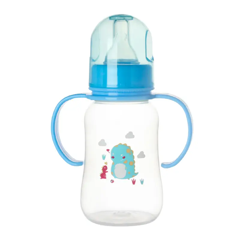 Manufacturer Wholesale Newborn Baby Bottles Food-Grade Plastic Pp Newborn Baby Bottles Anti-Colic Standard Wide-Mouth Bottles