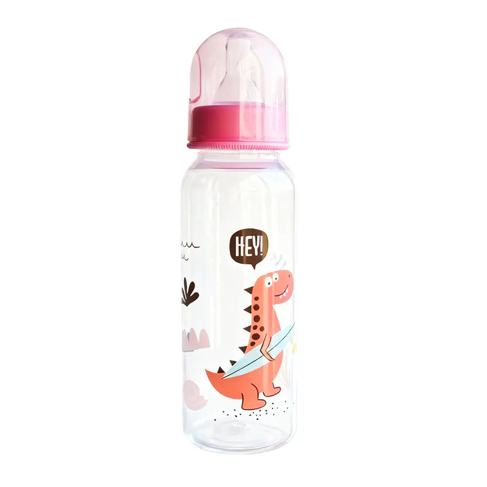 Manufacturer Wholesale Newborn Baby Bottles Food-Grade Plastic Pp Newborn Baby Bottles Anti-Colic Standard Wide-Mouth Bottles