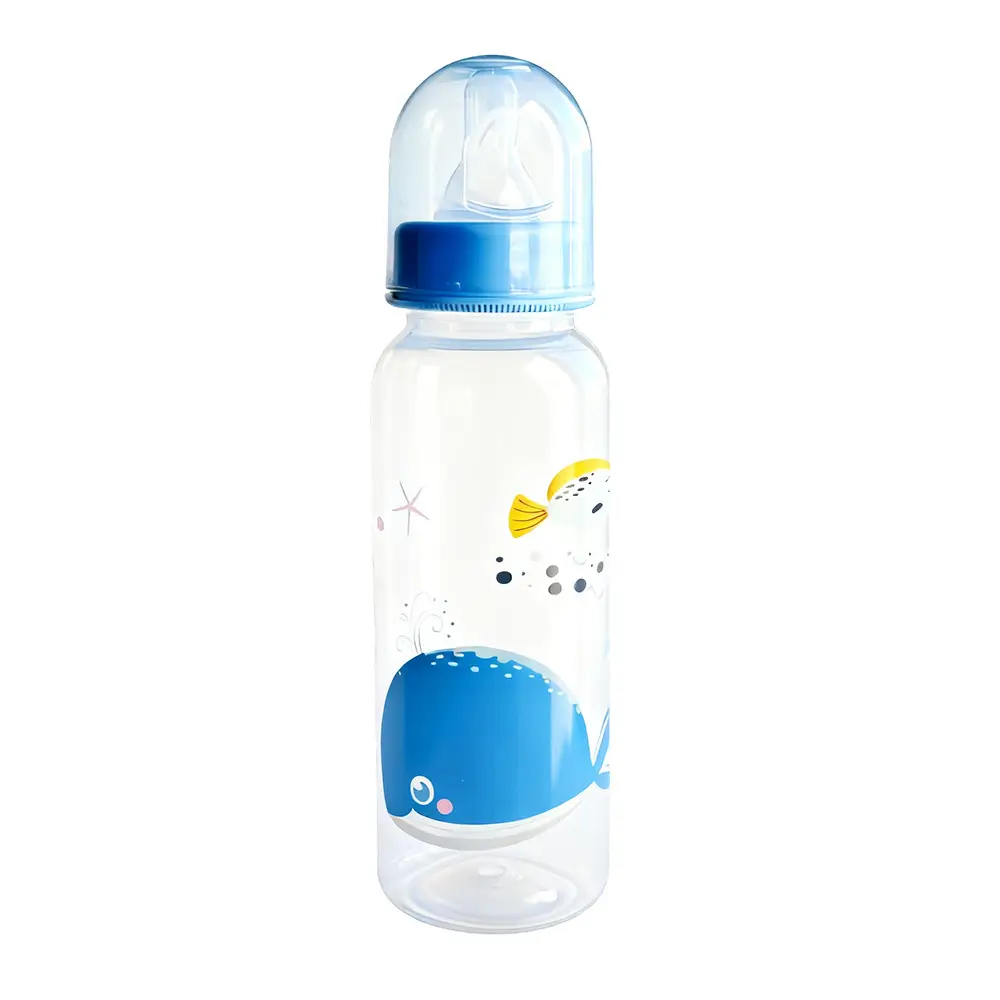 Manufacturer Wholesale Newborn Baby Bottles Food-Grade Plastic Pp Newborn Baby Bottles Anti-Colic Standard Wide-Mouth Bottles