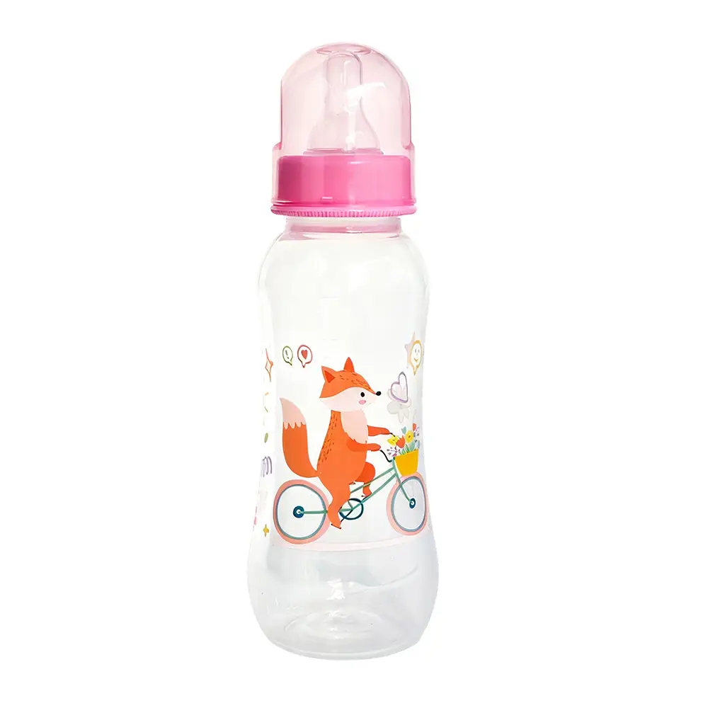Manufacturer Wholesale Newborn Baby Bottles Food-Grade Plastic Pp Newborn Baby Bottles Anti-Colic Standard Wide-Mouth Bottles