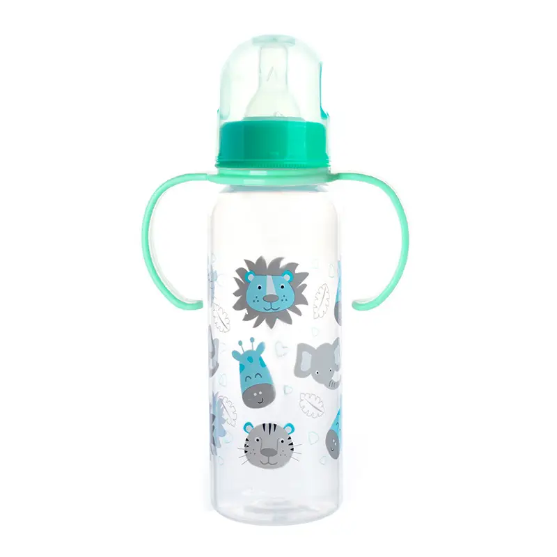 Manufacturer Wholesale Newborn Baby Bottles Food-Grade Plastic Pp Newborn Baby Bottles Anti-Colic Standard Wide-Mouth Bottles
