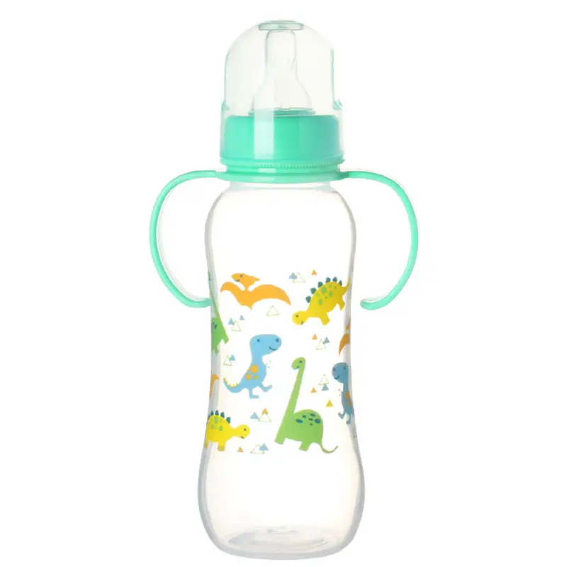 Manufacturer Wholesale Newborn Baby Bottles Food-Grade Plastic Pp Newborn Baby Bottles Anti-Colic Standard Wide-Mouth Bottles