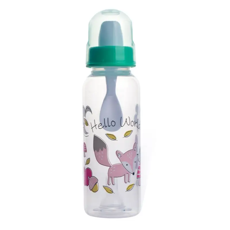 Manufacturer Wholesale Newborn Baby Bottles Food-Grade Plastic Pp Newborn Baby Bottles Anti-Colic Standard Wide-Mouth Bottles