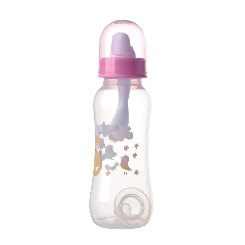 Manufacturer Wholesale Newborn Baby Bottles Food-Grade Plastic Pp Newborn Baby Bottles Anti-Colic Standard Wide-Mouth Bottles