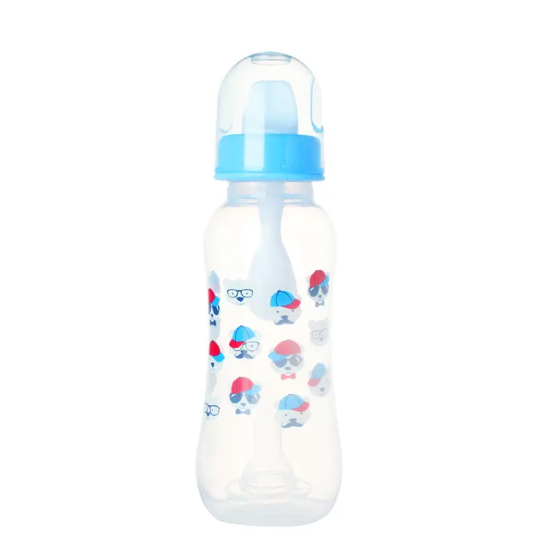 Manufacturer Wholesale Newborn Baby Bottles Food-Grade Plastic Pp Newborn Baby Bottles Anti-Colic Standard Wide-Mouth Bottles