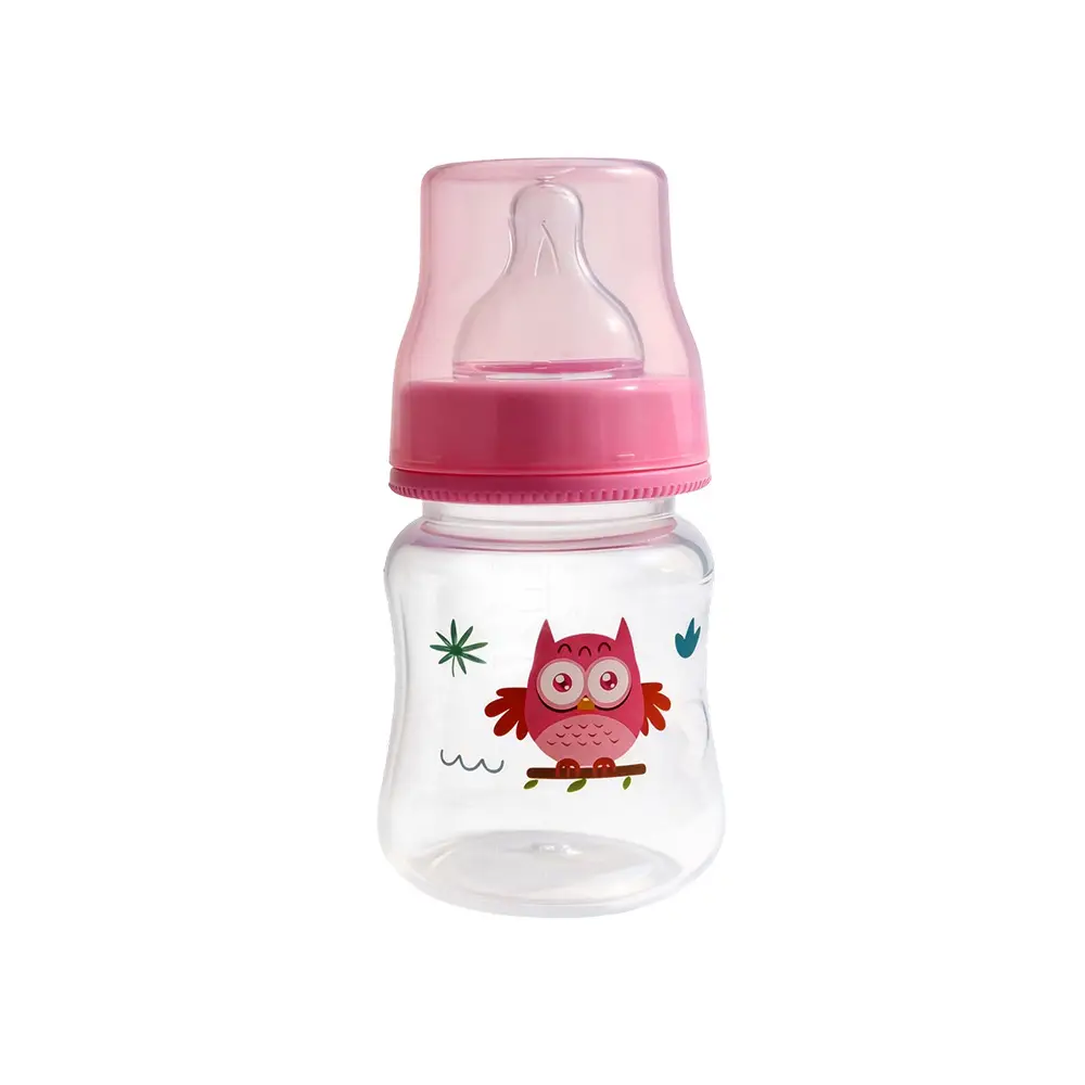 Manufacturer Wholesale Newborn Baby Bottles Food-Grade Plastic Pp Newborn Baby Bottles Anti-Colic Standard Wide-Mouth Bottles