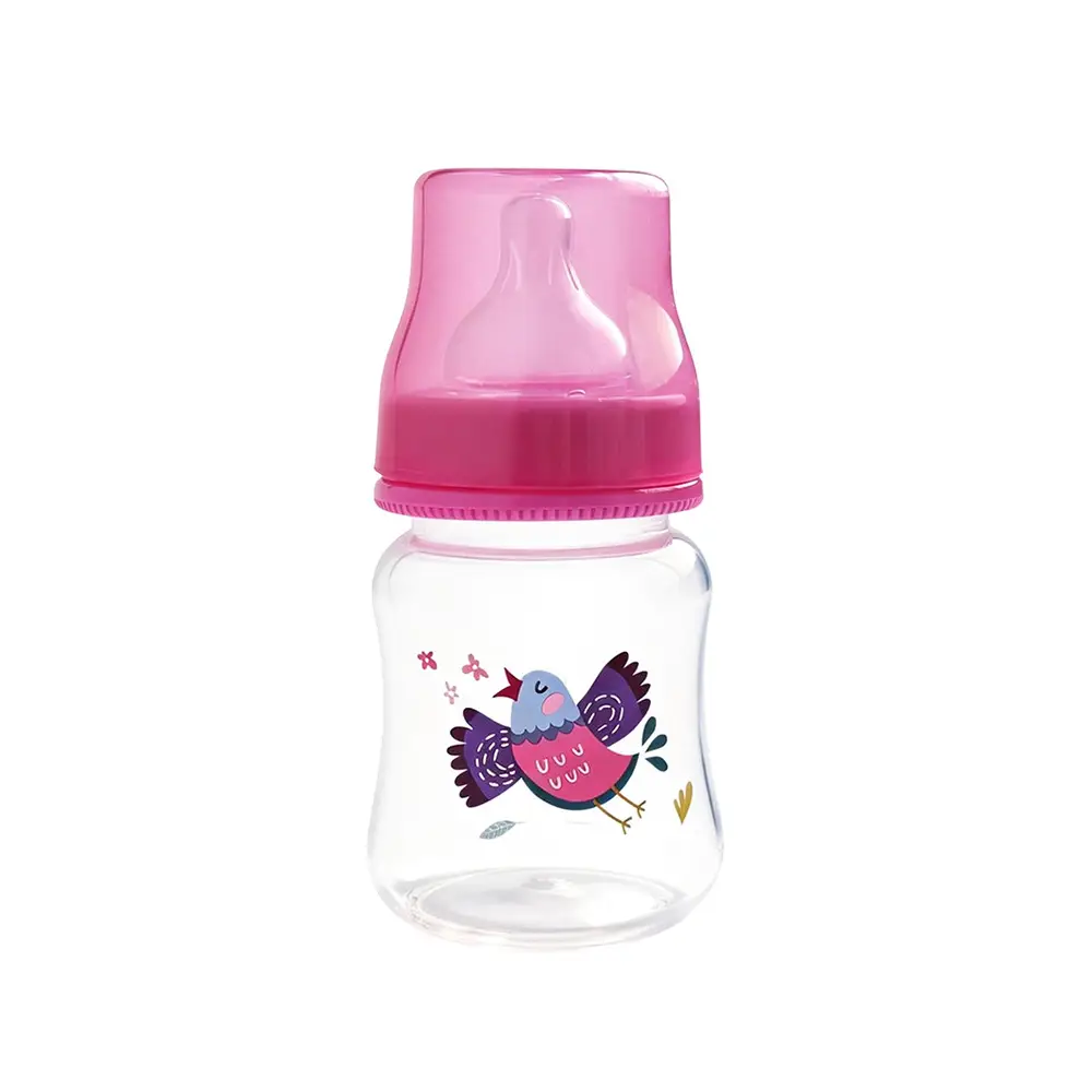 Manufacturer Wholesale Newborn Baby Bottles Food-Grade Plastic Pp Newborn Baby Bottles Anti-Colic Standard Wide-Mouth Bottles
