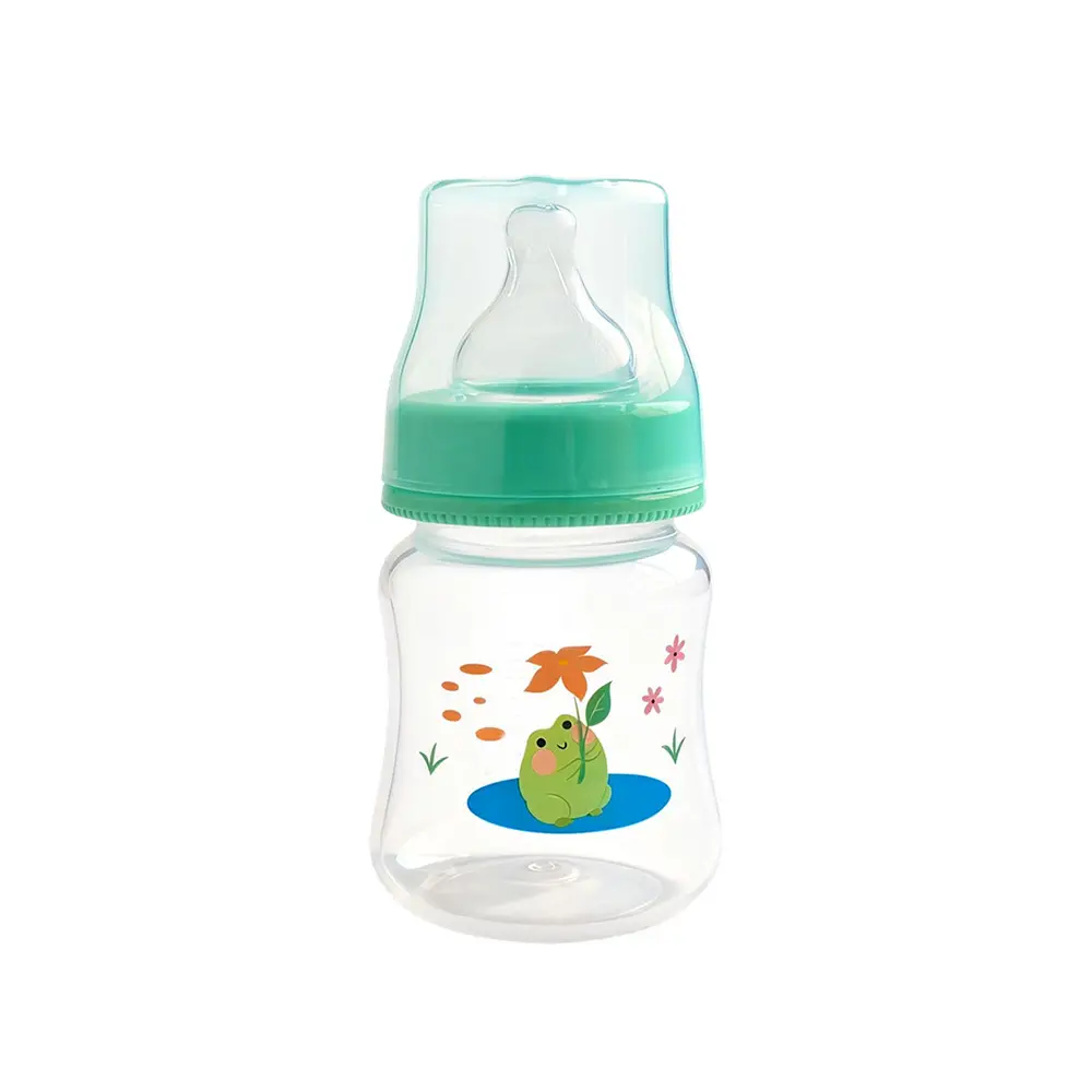 Manufacturer Wholesale Newborn Baby Bottles Food-Grade Plastic Pp Newborn Baby Bottles Anti-Colic Standard Wide-Mouth Bottles