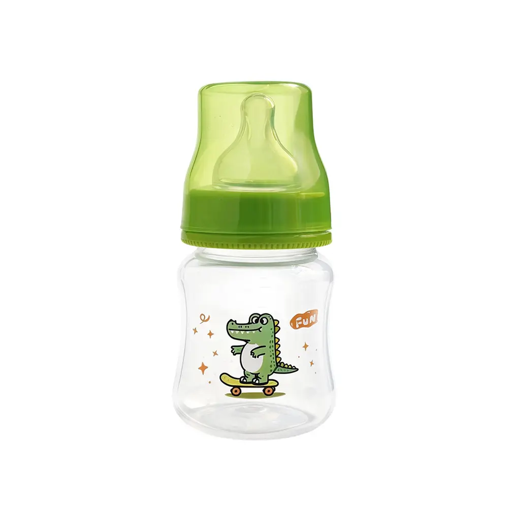 Manufacturer Wholesale Newborn Baby Bottles Food-Grade Plastic Pp Newborn Baby Bottles Anti-Colic Standard Wide-Mouth Bottles