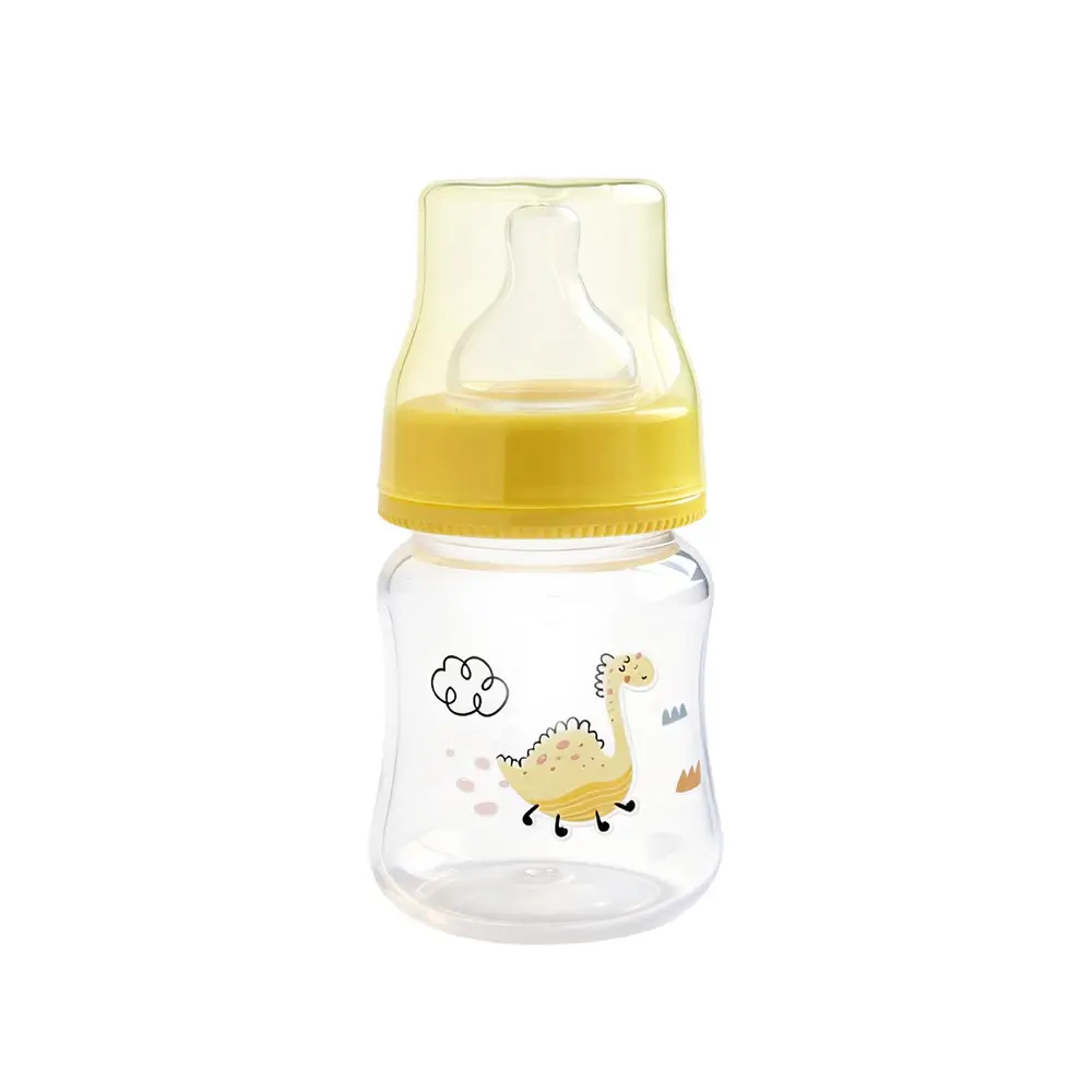 Manufacturer Wholesale Newborn Baby Bottles Food-Grade Plastic Pp Newborn Baby Bottles Anti-Colic Standard Wide-Mouth Bottles