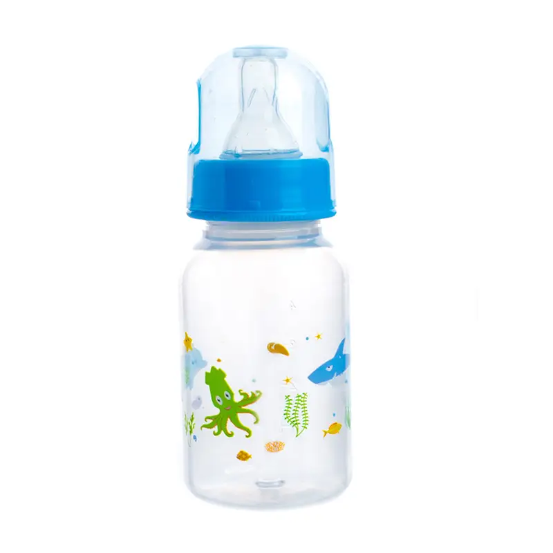 Manufacturer Wholesale Newborn Baby Bottles Food-Grade Plastic Pp Newborn Baby Bottles Anti-Colic Standard Wide-Mouth Bottles