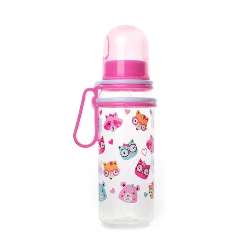 Manufacturer Wholesale Newborn Baby Bottles Food-Grade Plastic Pp Newborn Baby Bottles Anti-Colic Standard Wide-Mouth Bottles