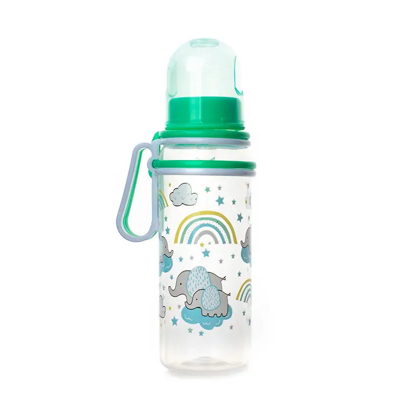 Manufacturer Wholesale Newborn Baby Bottles Food-Grade Plastic Pp Newborn Baby Bottles Anti-Colic Standard Wide-Mouth Bottles