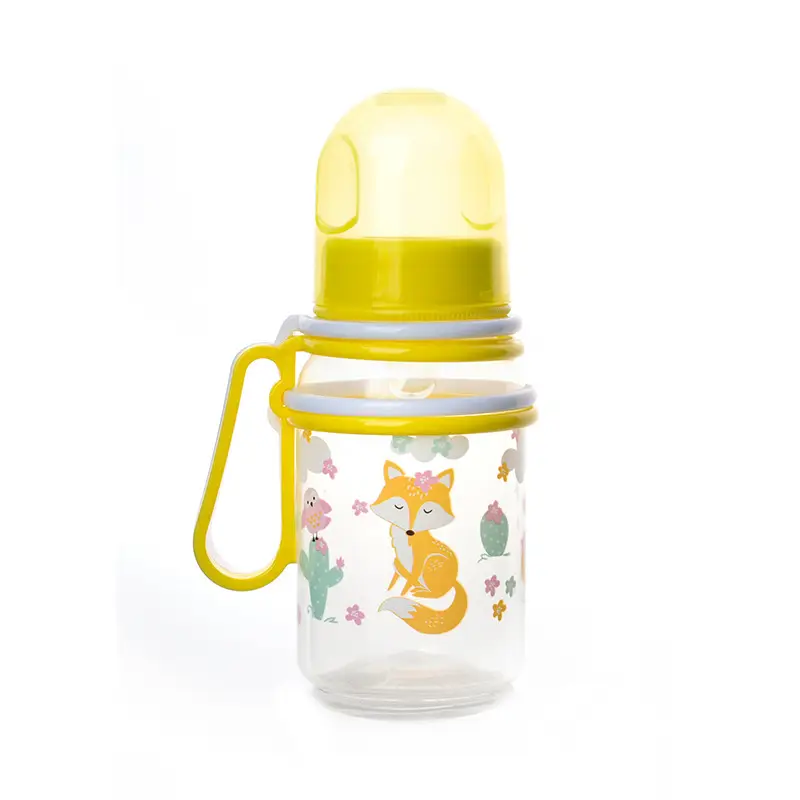 Manufacturer Wholesale Newborn Baby Bottles Food-Grade Plastic Pp Newborn Baby Bottles Anti-Colic Standard Wide-Mouth Bottles