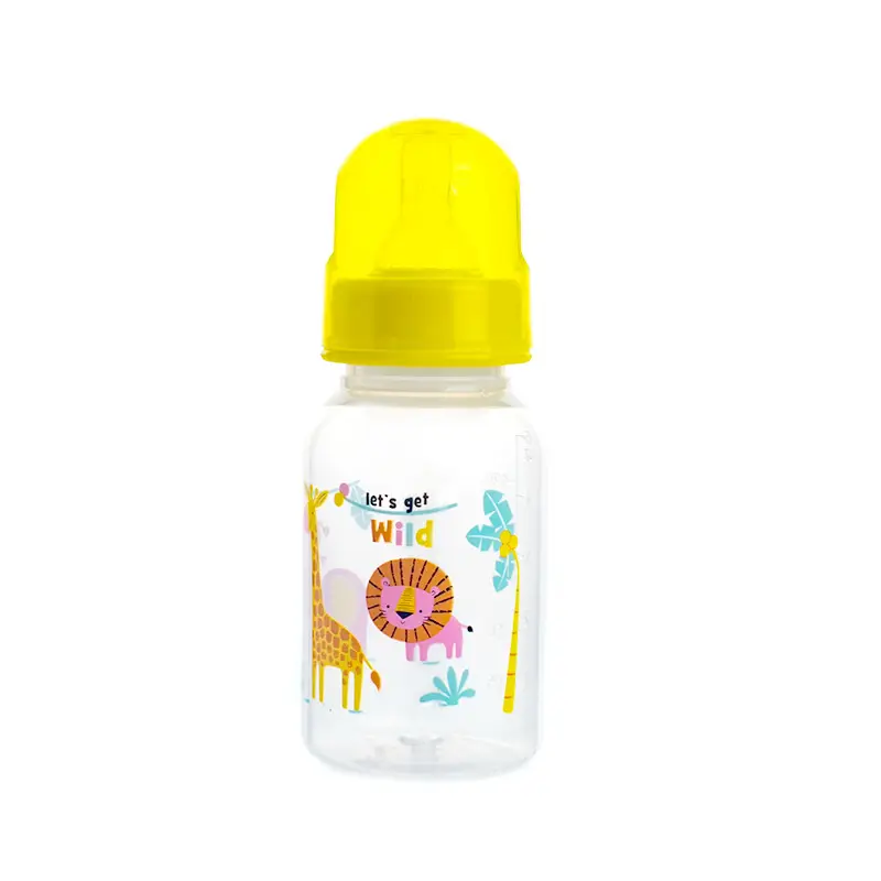 Manufacturer Wholesale Newborn Baby Bottles Food-Grade Plastic Pp Newborn Baby Bottles Anti-Colic Standard Wide-Mouth Bottles