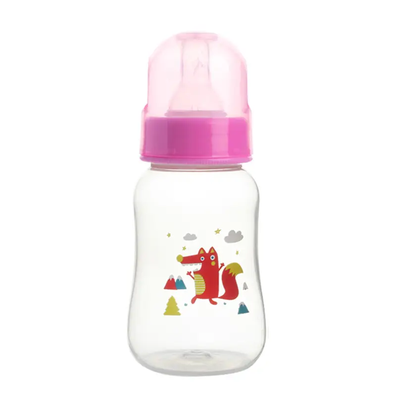 Manufacturer Wholesale Newborn Baby Bottles Food-Grade Plastic Pp Newborn Baby Bottles Anti-Colic Standard Wide-Mouth Bottles