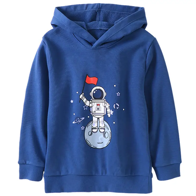 Yellow Fox Graphic Hoodie for Boys Autumn Winter - Image 25