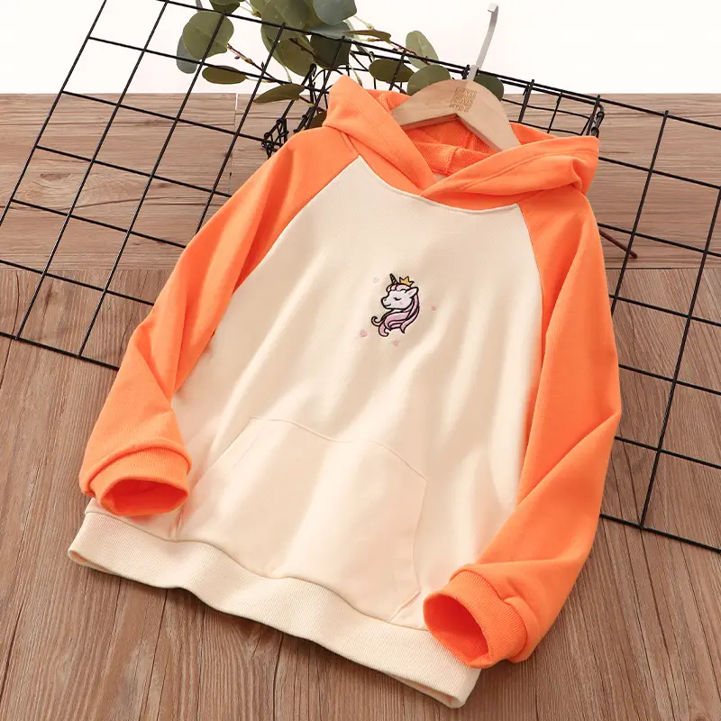 Yellow Fox Graphic Hoodie for Boys Autumn Winter - Image 11