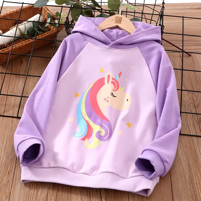 Yellow Fox Graphic Hoodie for Boys Autumn Winter - Image 12