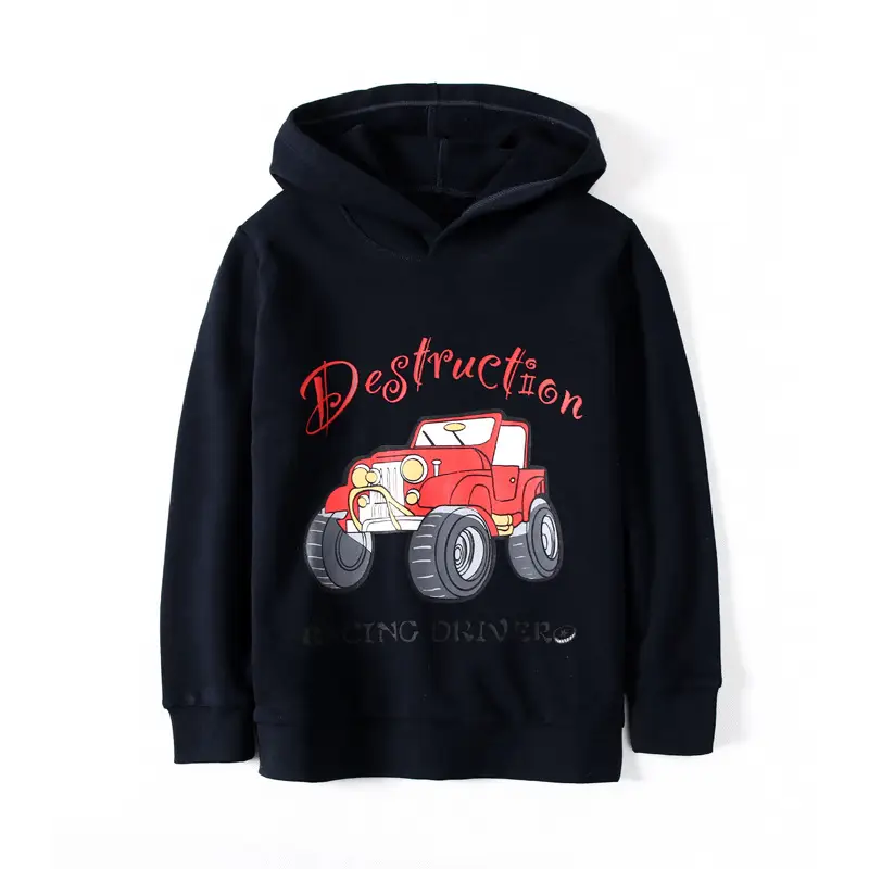 Yellow Fox Graphic Hoodie for Boys Autumn Winter - Image 17