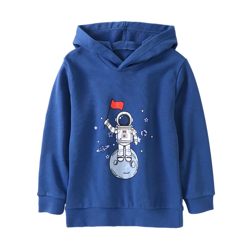 Yellow Fox Graphic Hoodie for Boys Autumn Winter - Image 6