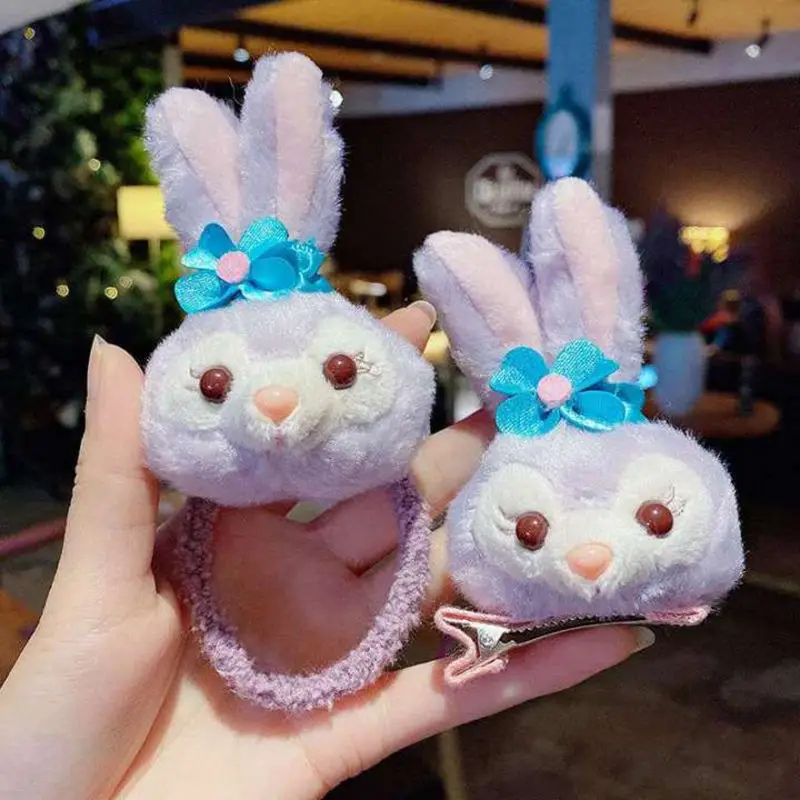 Cute Cartoon Stuffed Rabbit Hair Band for Girls - Image 12