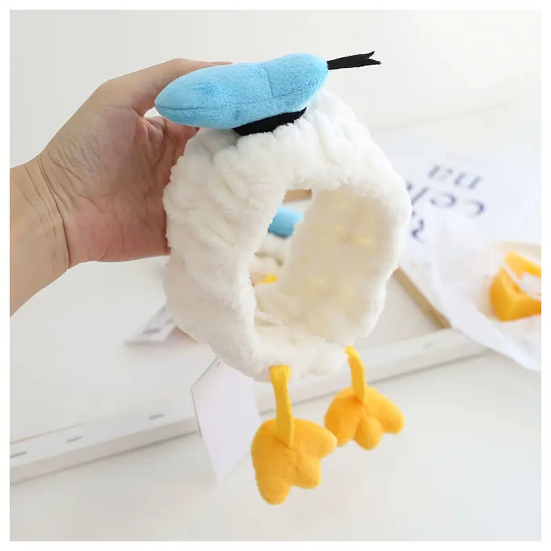Cute Cartoon Stuffed Rabbit Hair Band for Girls - Image 9