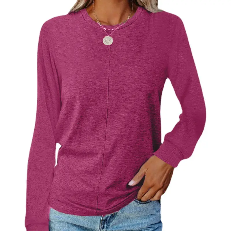 2023 Long Sleeve Black T-Shirt for Women - Image 11