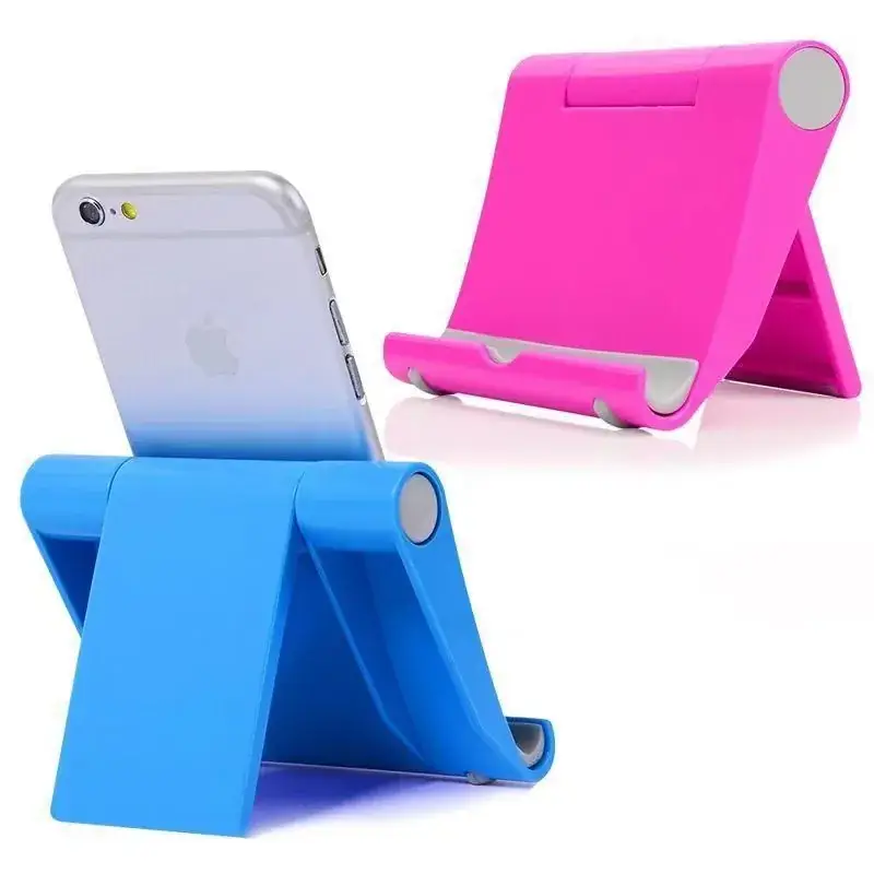 Adjustable Phone Stand for Tablets & Smartphones Black