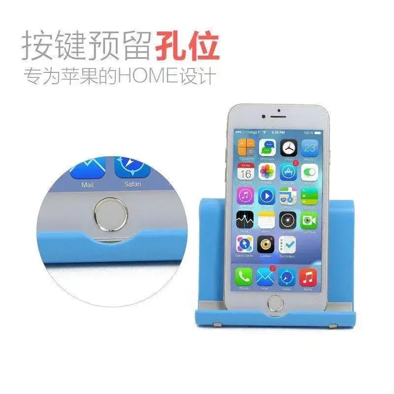 Adjustable Phone Stand for Tablets & Smartphones Black