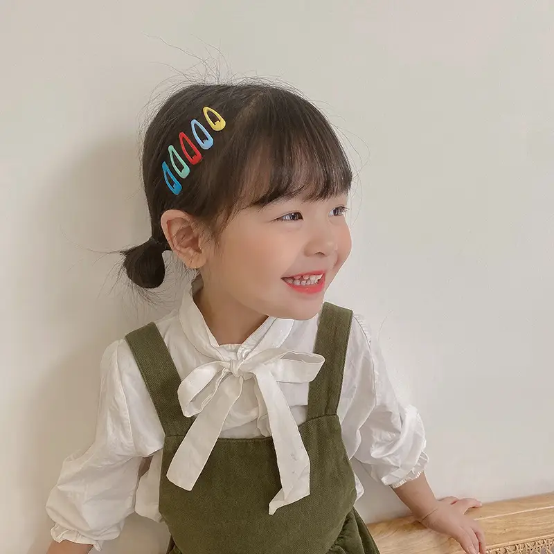 3cm Colorful Hair Clips for Kids & Baby Hairpins - Image 21