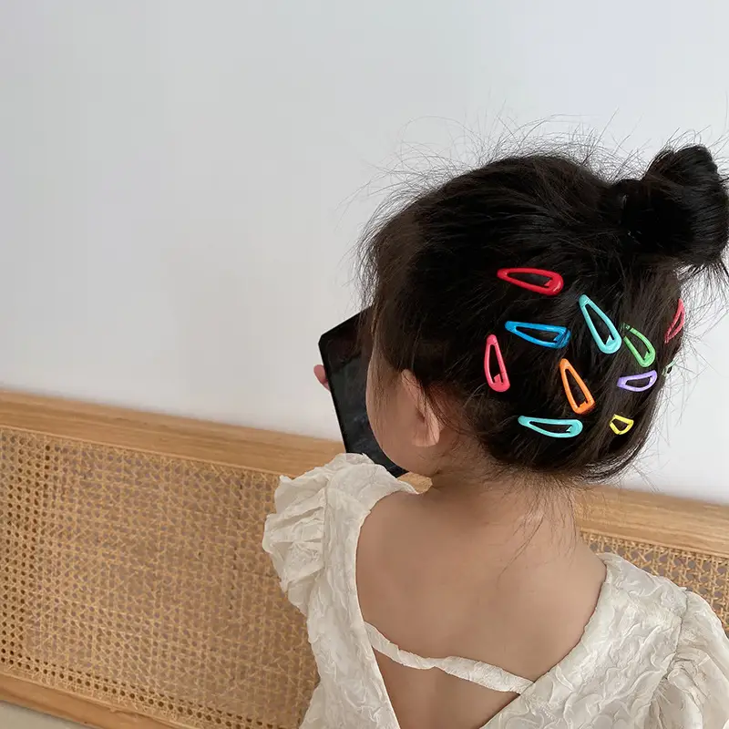 3cm Colorful Hair Clips for Kids & Baby Hairpins - Image 22