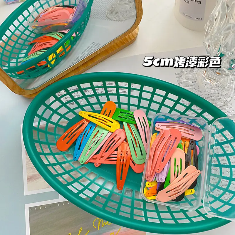 3cm Colorful Hair Clips for Kids & Baby Hairpins - Image 14