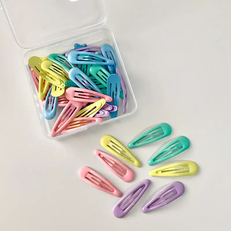 3cm Colorful Hair Clips for Kids & Baby Hairpins - Image 16