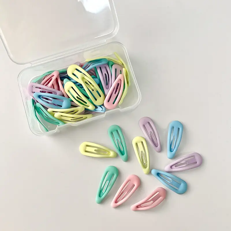 3cm Colorful Hair Clips for Kids & Baby Hairpins - Image 7