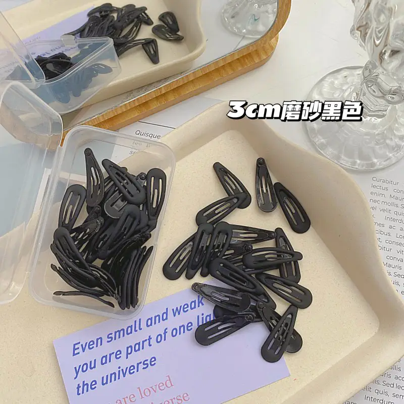 3cm Colorful Hair Clips for Kids & Baby Hairpins - Image 9