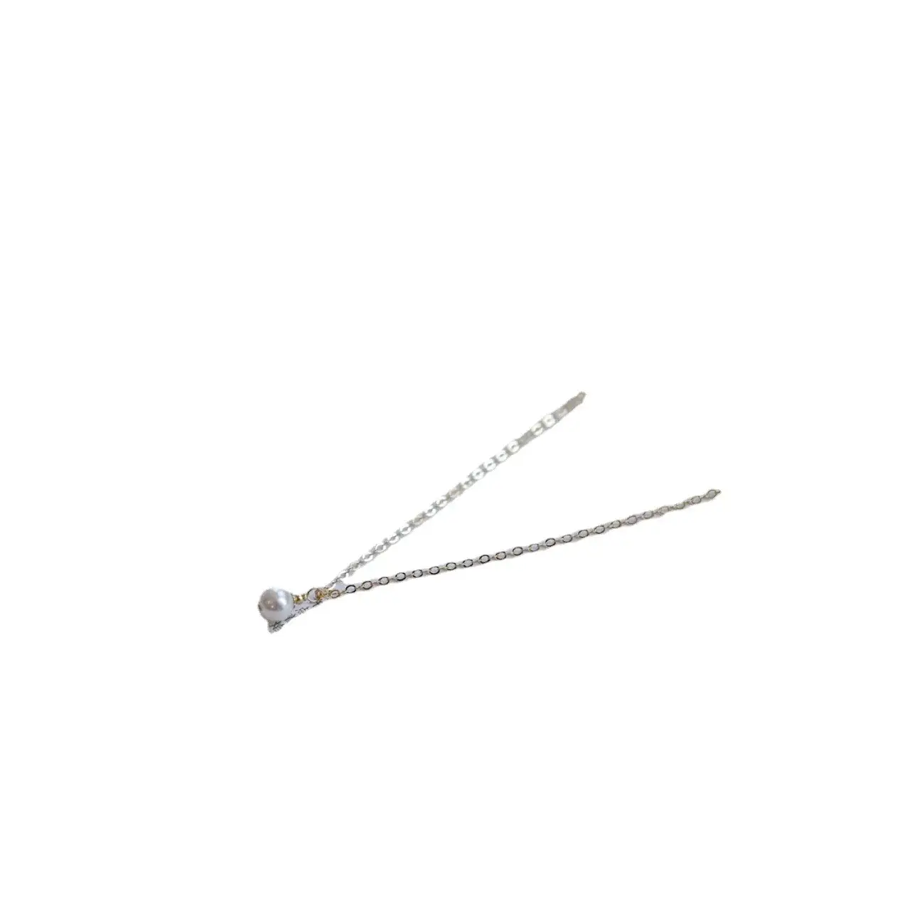 Elegant Pearl Necklace for Women 14K Gold Collarbone Style - Image 6